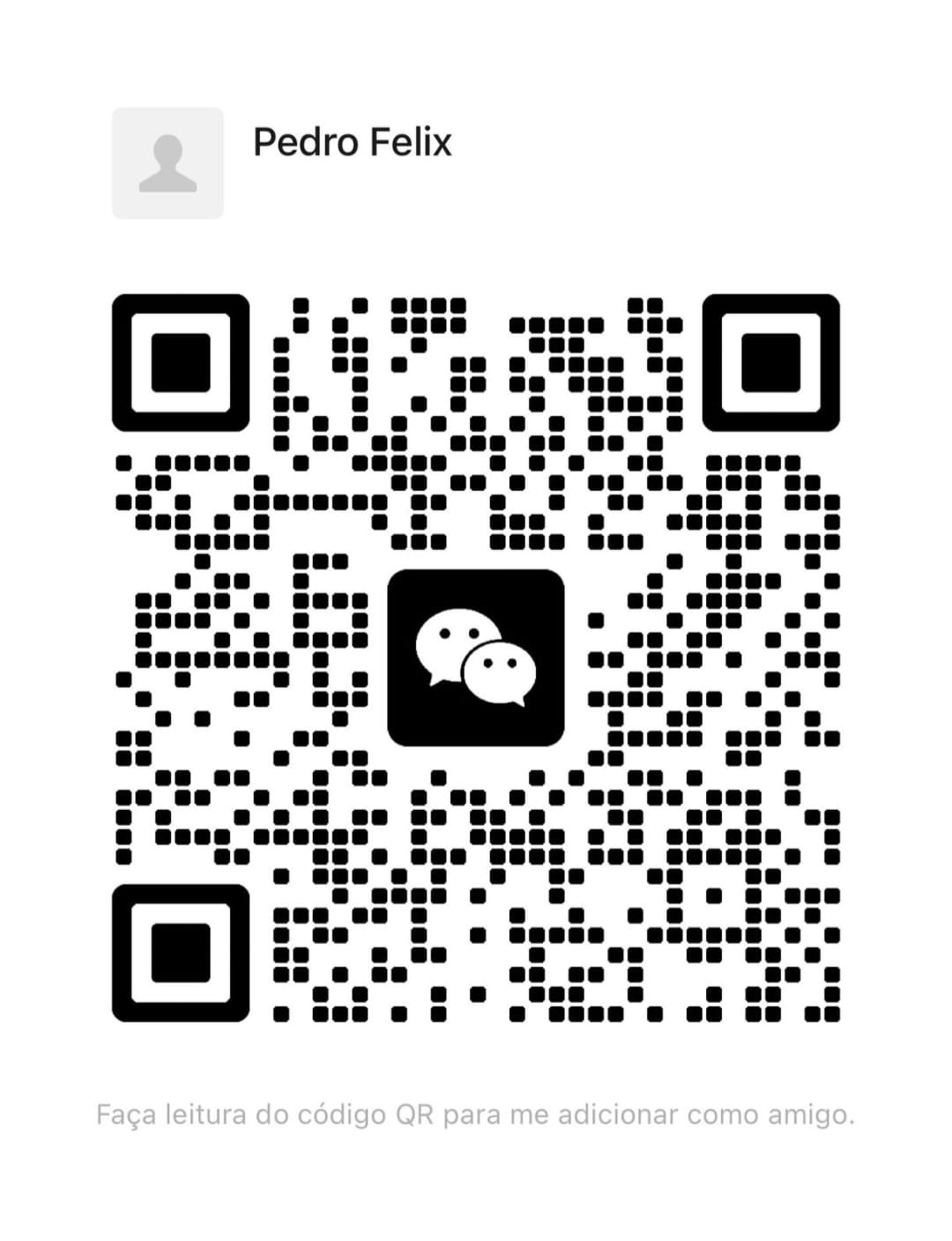 WeChat QR Code — Pedro Felix